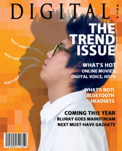 igital magazine cover example